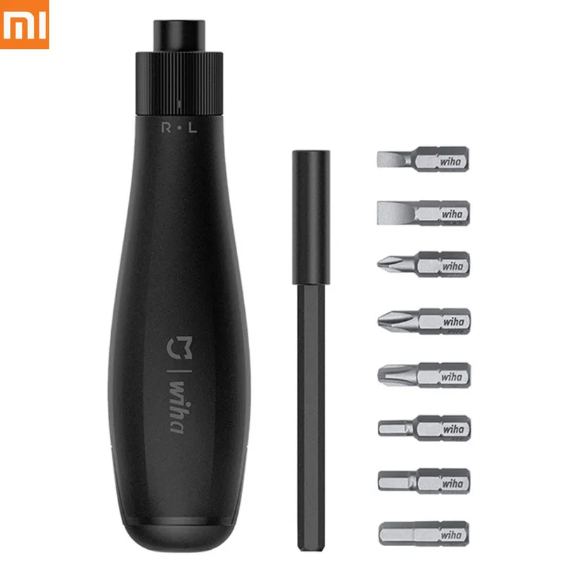 Xiaomi Mijia Wiha 8 in 1 Screwdriver Kit 3 Gears Hidden Pop-up Multi-function High Precision Bite Cartridges Repair Tools Smart Xiaomi Mijia Wiha 8 in 1 Screwdriver Kit 3 Gears Hidden Pop-up Multi-function High Precision Bite Cartridges Repair Tools Smart