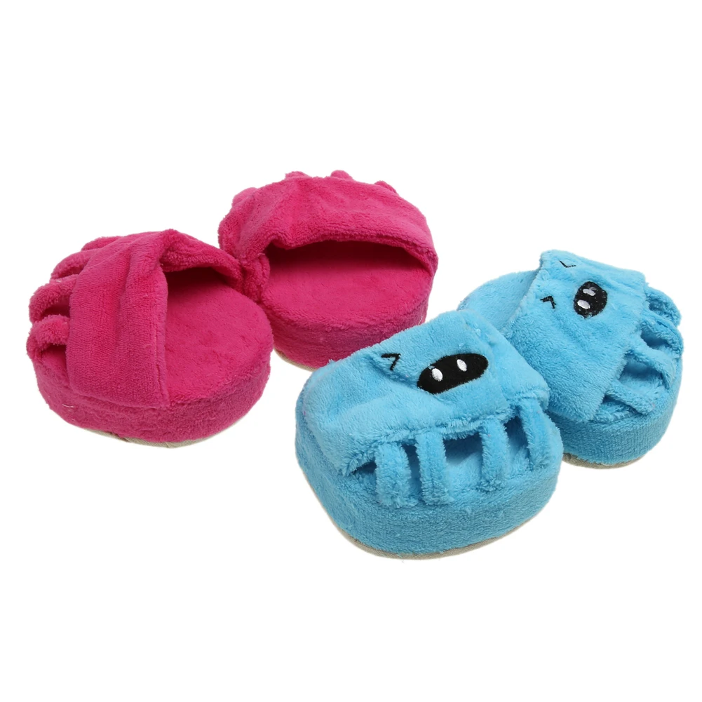 2016 Womens Slim Half Sole Massage Shoes Weight Loss Slipper Slimming Dieting Legs Slippers Indoor Coral Fleece Rose red