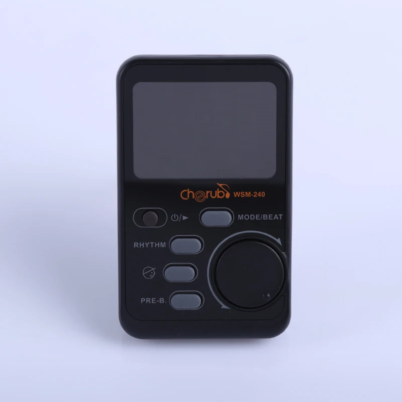 CHERUB Metronome High Sensitivity Tuner Human Voice Erhu Violin Guitar Piano Zither Vents Instrument Attachment WSM-240 | Спорт и