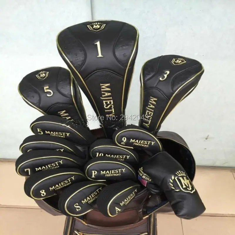  Golf Clubs Maruman Prestigio 9  Golf  clubs set 1.3.5 wood+irons+putter Graphite shaft R/S flex No bag  Free shipping