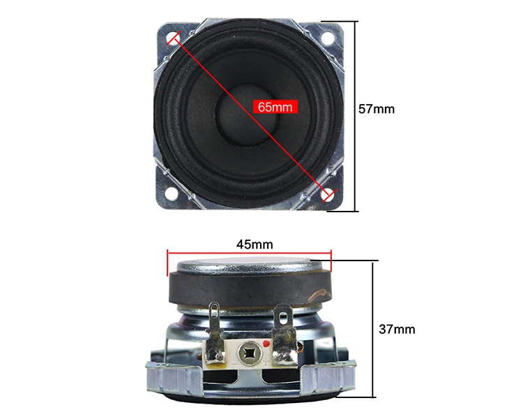 GHXAMP 2 дюймов Портативный полный спектр Динамик модуль Bluetooth Динамик DIY 4ohm 20 Вт для компьютера Бумбокс FM радио ноутбук 2 шт