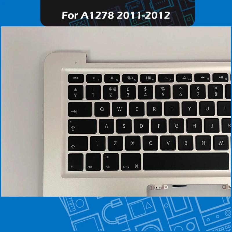 A1278 Top Case + английская клавиатура для Macbook Pro 13 "A1278 Topcase замена ладони 2011 2012|Сумки и