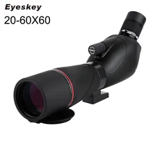 Eyeskey водонепроницаемые Угловые 20-60x60mm Zoom Birdwatch охотничьи Монокулярные зрительные прицелы с штативом Новые