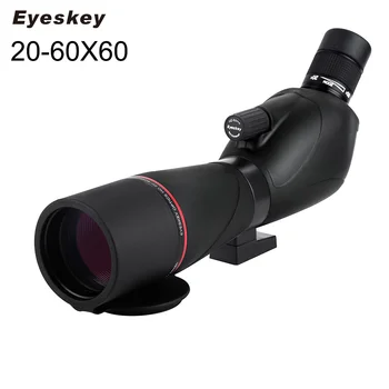 

Eyeskey Waterproof Angled 20-60x60mm Zoom Birdwatch Hunting Monocular Spotting Scopes w/Tripod New Free Shipping