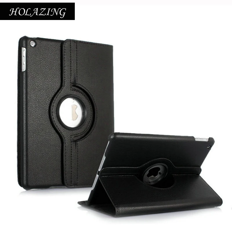 

HOLAZING 360 Degree Rotation Case For iPad Mini 2 3 PU Leather Stand Cover For Mini2 Mini3 With Smart Auto On/Off Funda Coque