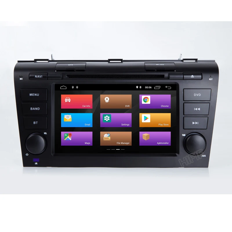 Perfect IPS 7" Touch Screen Car DVD Stereo Player FOR MAZDA3 MAZDA 3 2004 2005 2006 2007 2008 2009 Bluetooth Radio GPS Navigation System 2