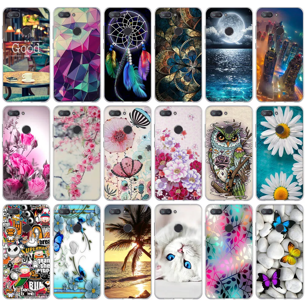 

Case For Xiaomi Mi 8 LITE Case 6.26" Clear Soft Silicone Cover For Fundas Xiaomi Mi 8 Lite Back Cover For Xiaomi Mi8 Coque Capa