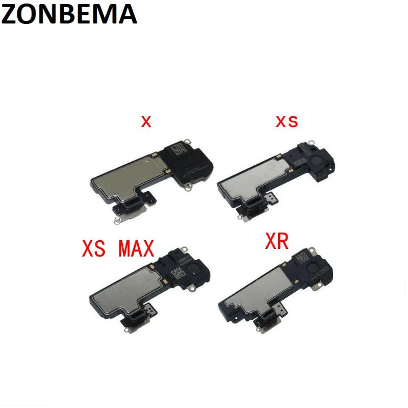

ZONBEMA 100% TEST WORKING Earpiece Ear Speaker For iPhone X XR XS MAX Listening Sound Flex Cable Replacement Parts