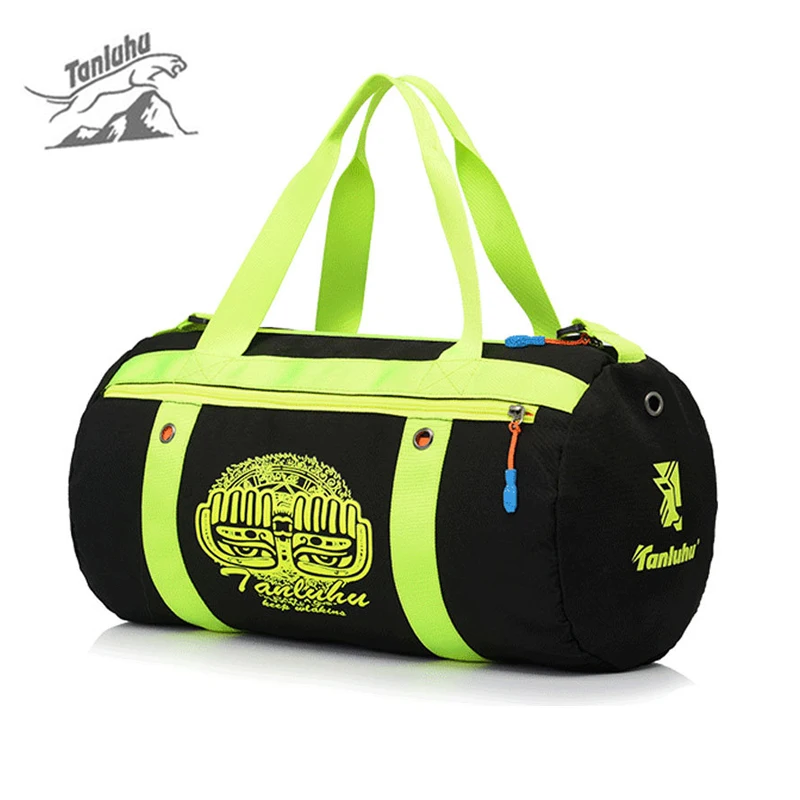 

Top Waterproof Nylon Swimming Storage Bag Dry Wet Separation Beach Bag Sports Gym Bag for Women Fitness Travel Handbags XA335WD
