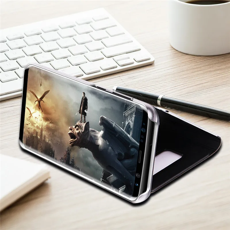 Proelio-Luxury-Flip-Cover-Leather-Smart-Chip-Case-For-Samsung-Galaxy-Note-8-S6-S7-Edge (2)