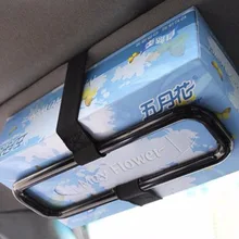 SIKEO автомобильные аксессуары солнцезащитный козырек тканевая бумажная коробка держатель Универсальный авто сиденье назад Бумага салфетка крепление к спинке сиденья