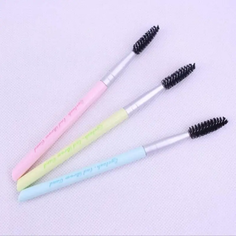 1PC Eyelash fiber screw brush eyebrows comb mascara brush makeup tools
