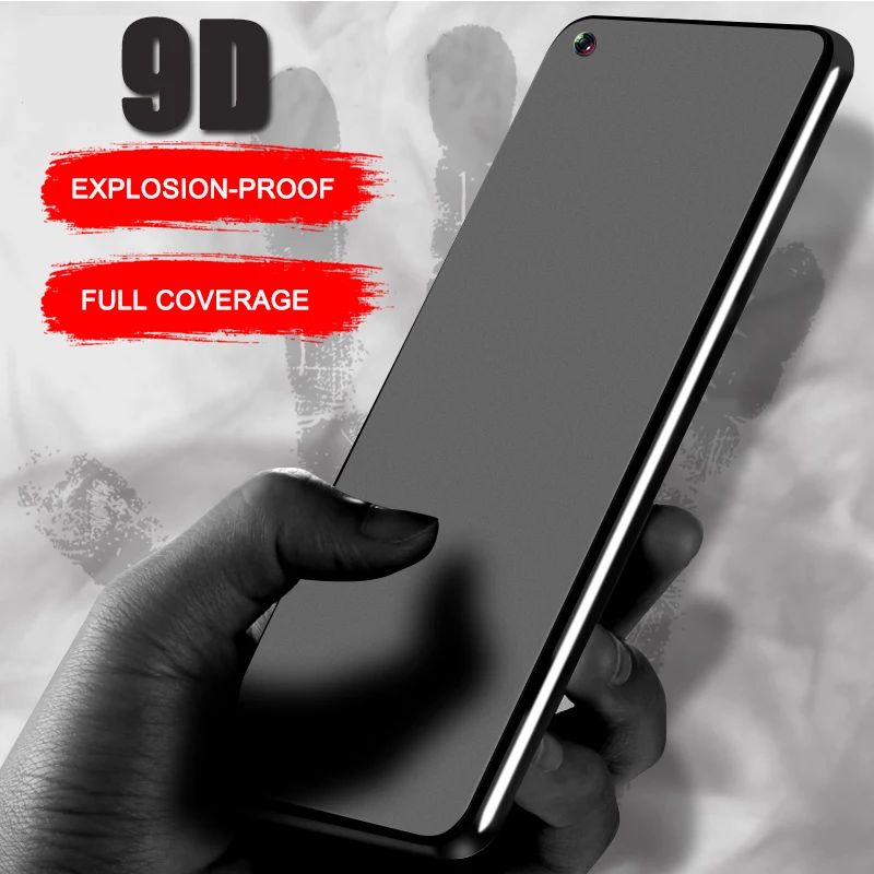 

Protective Glass On For Huawei Honor 20 pro 8x 10 lite light Matte Frosted Tempered Glass on huawey honer 8 x 10lite Full Cover