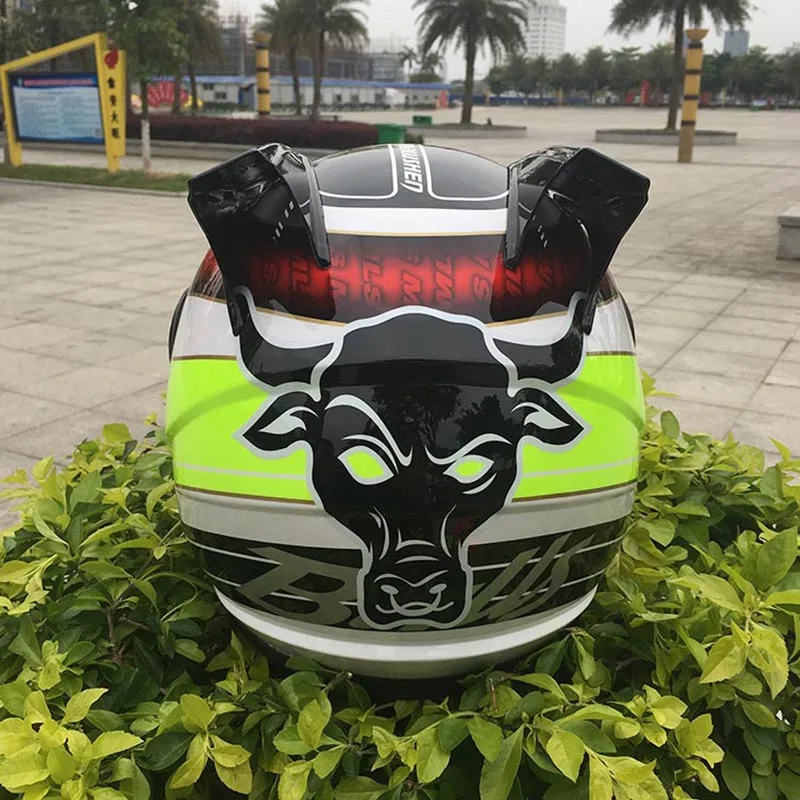 Мотоциклетный шлем Tau Noire с полным лицом для бездорожья casco профессиональный