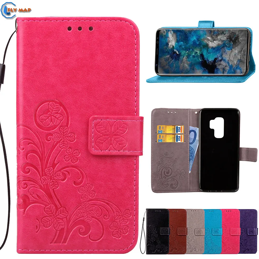 Capa Case For Samsung Galaxy S9 Plus 9Plus SM-G965F/DS G965F/DS S9Plus SM-G965 G965 S9+ Flip Wallet Phone PU Leather Cover Box | Мобильные