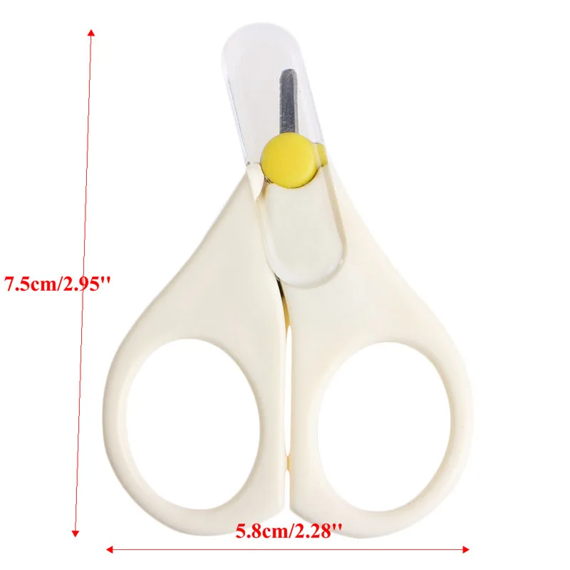 Безопасные маникюрные кусачки для ногтей для новорожденных детей, новые удобные ножницы