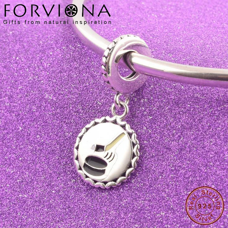 

Fit Original pandora Charm Bracelet 925 sterling silver Beads With Clear CZ Stone Mickey and Minne Jewelry Making for women Gift
