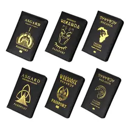 NoEnName_Null Высокое качество Мода PU Кожаная Обложка на паспорт держатель RFID Блокировка путешествия ID Кредитная карта кошелек крышка