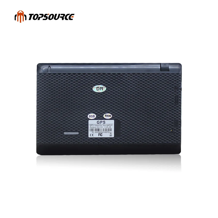 TOPSOURCE 7 ''Автомобильный gps навигатор HD WinCE 800 8 Гб FM 6 0 МГц Бесплатная карта