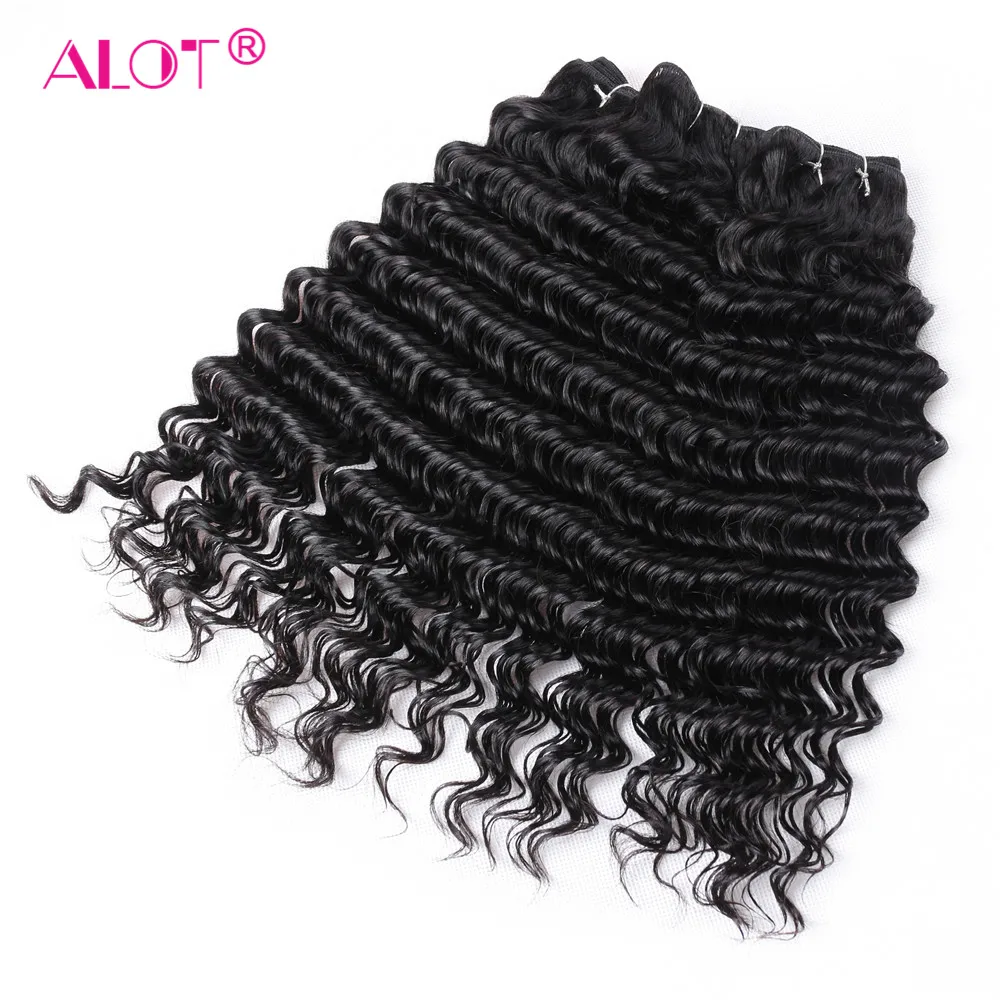 Alot Hair Deep Wave Human Hair Bundles With Frontal Closure Brazilian Human Hair Non Remy Ear To Ear Lace Frontal With Bundles Alot Hair Deep Wave Human Hair Bundles With Frontal Closure Brazilian Human Hair Non Remy Ear To Ear Lace Frontal With Bundles