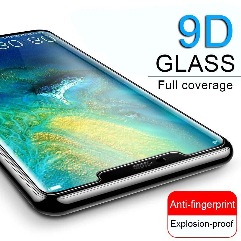 9D полное Защитное стекло для экрана huawei mate 20 Lite P Smart 2019 закаленное Pro стеклянная