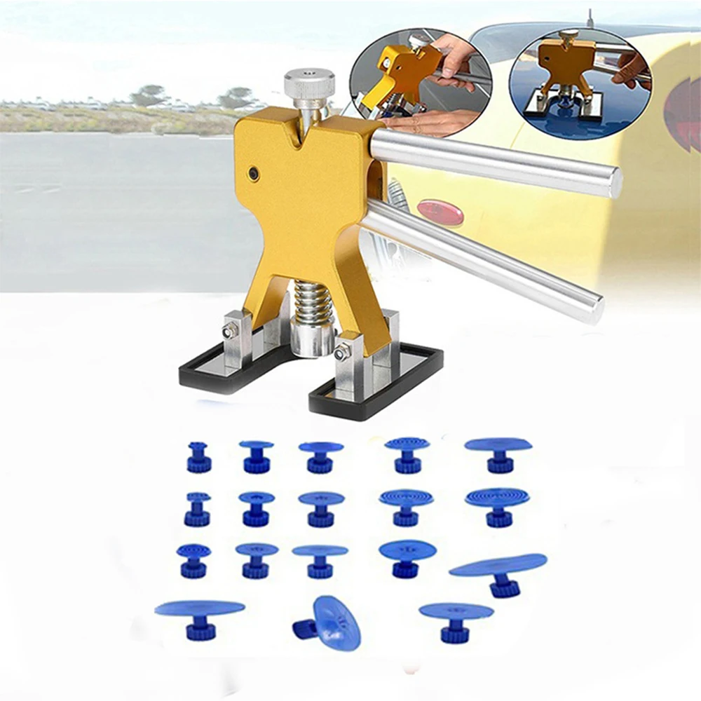 

HGhomeart 19 Pcs Multitool Car Dent Repair Suction and Accessories Set Set of Tools for Car Dent Removal Tools Paintless Dent