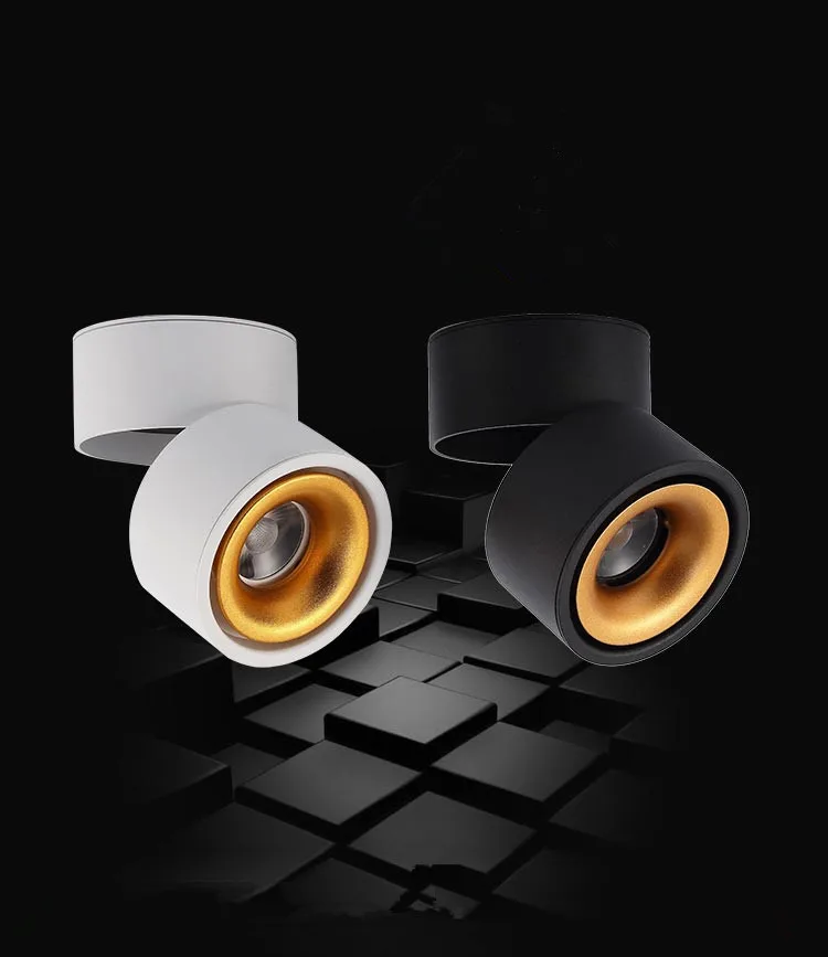 

Surface Mounted Mini Embedded COB LED Downlights 5W 7W 10W 12W 360 degree rotation LED Ceiling Lamp Spot Light Downlight