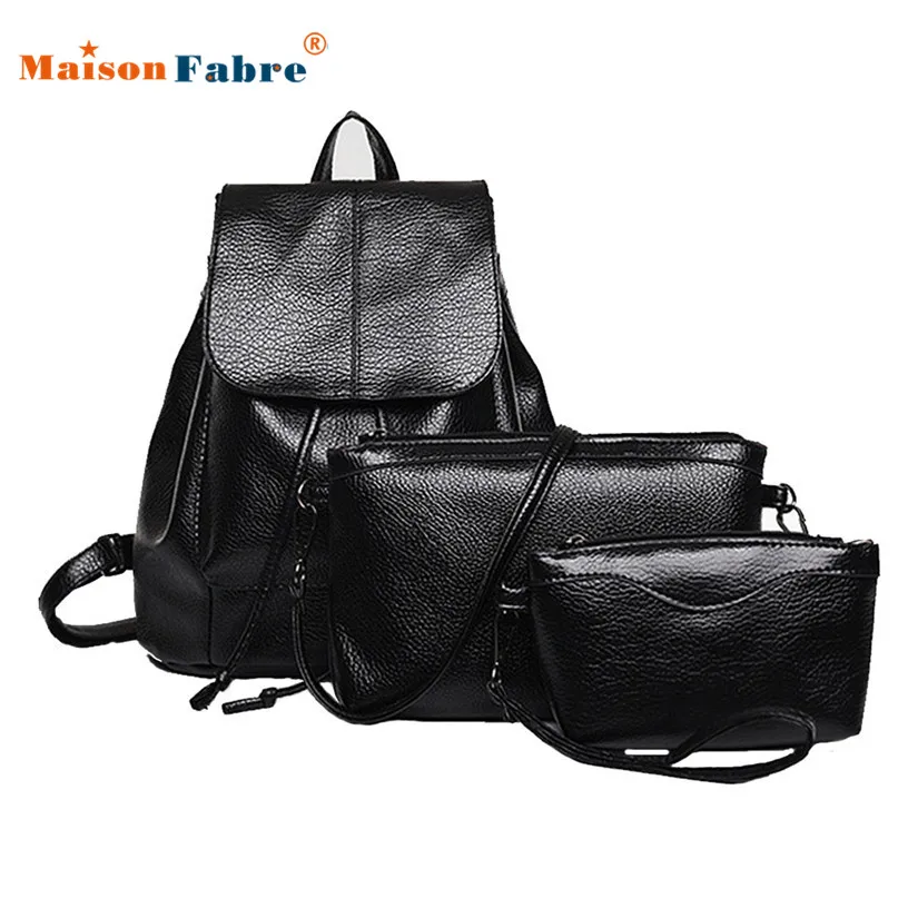 Women Backpacks Three Sets Of Shoulder For Teenage Girl Waterproof Travel Bag 0418 drop shipping