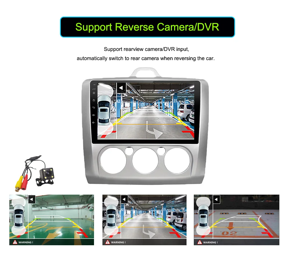 Top Funrover 8 cores 2 din car dvd radio player for Ford Focus 2 2004-2011 Mondeo Galaxy car gps navi multimedia stereo headunit  2G 17
