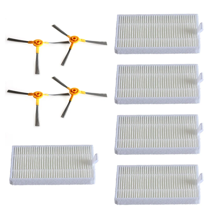 Side Brush Filter Set For Proscenic 800 T Robot Vacuum Cleaner Accessories