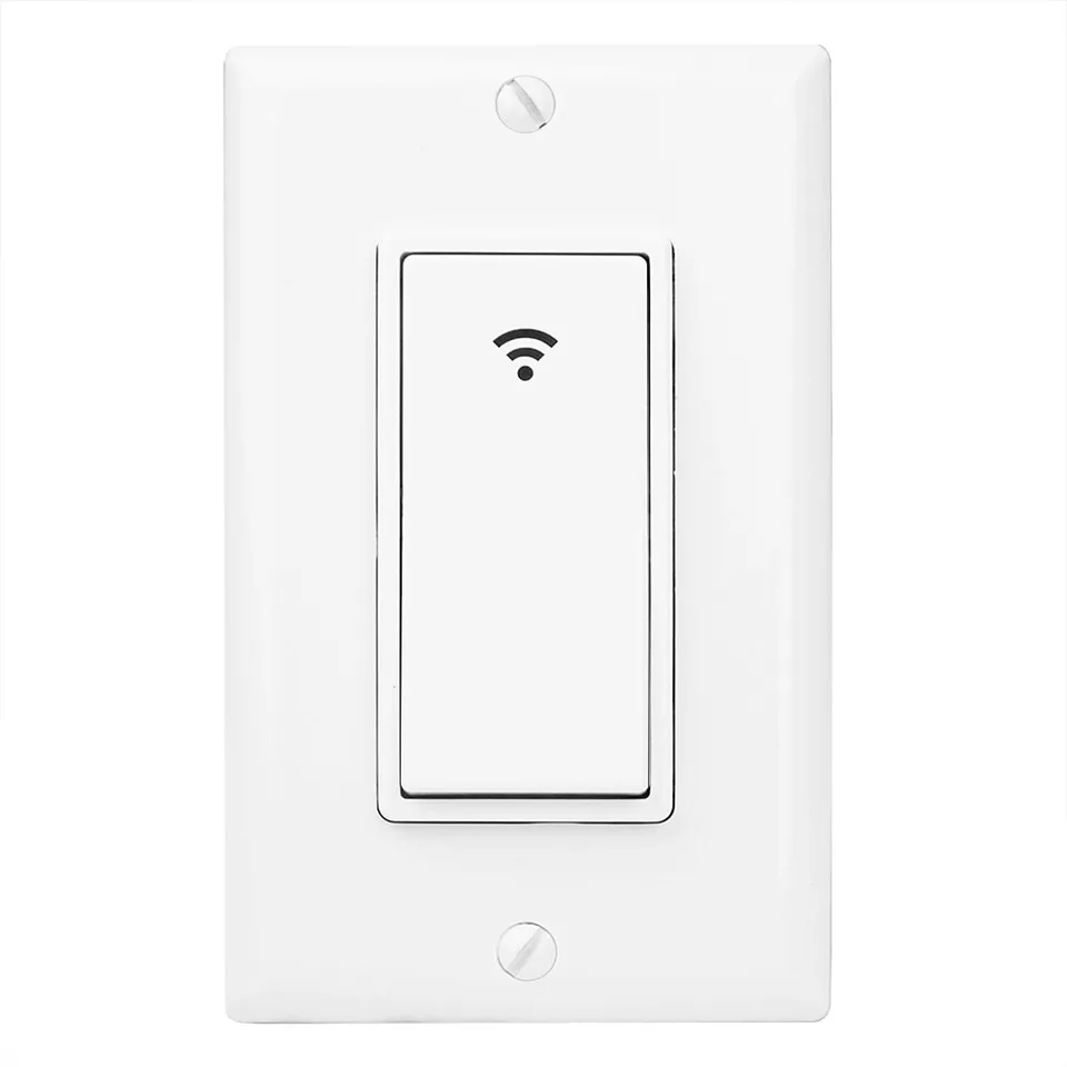 WiFi умный настенный выключатель света мобильное приложение пульт дистанционного управления не требуется концентратор Работает с Amazon Alexa Google Home IFTTT умный дом - Цвет: Smart Light Switch