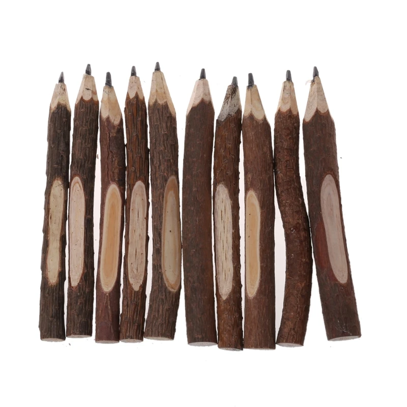 

1Pc Creative Ballpoint Pen Tree Wooden BallPoint Pen Pencil For Writing Office Supplies School Stationery
