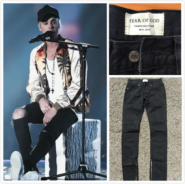 fear of god jeans justin bieber