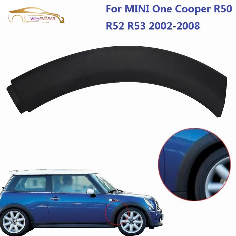 

WISENGEAR Wheel Housing Trim On Fender Flares Wheel Arch Guard Trim Cover Front Right For BMW MINI One D Cooper S R50 R52 R53 /