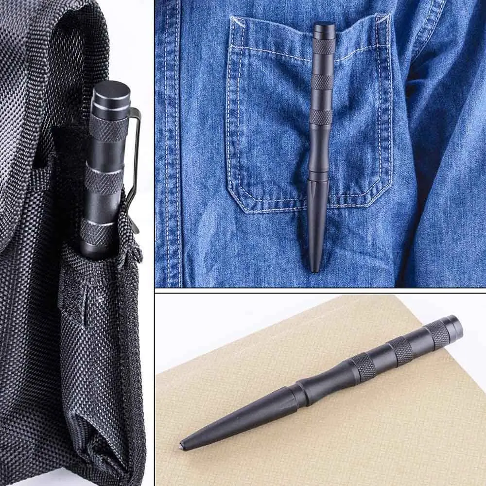 Tactical Pen 4pcs Self Defense Supplies Simple Package Tungsten Steel Security Protection Personal Defense Tool Defence EDC gift