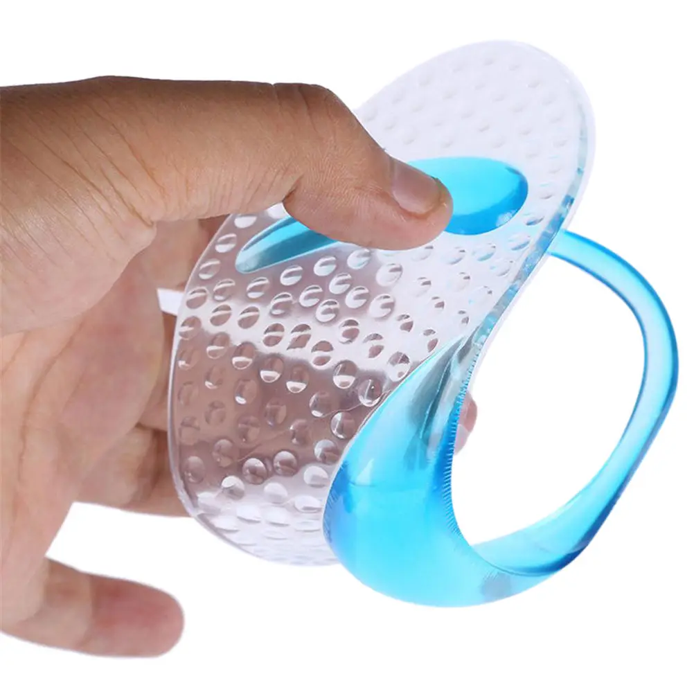 

1 pair Silicone Gel Pads Non-Slip Sandals High Heel Shoes Insole Arch Cushion Support Woman Insoles cushion