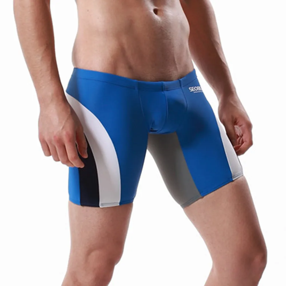 Мужская одежда для плавания пляжные серфинга спортивные Сращенные плавки мужские пляжные шорты мужские бордшорты с мешочком для пениса