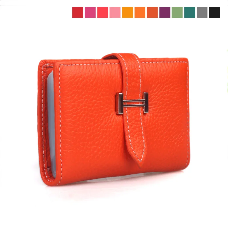Candy color card holder genuine leather bank bag | Багаж и сумки