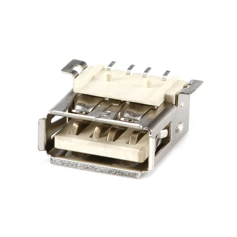 10 шт. USB женское сиденье AF SMD соединитель Full Big 4PIN Type A mother A|Соединители| |