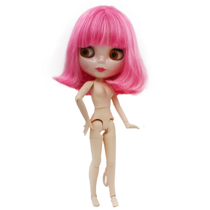 Кукла Обнаженная, похожая на куклу Blyth BJD, индивидуальные куклы могут быть изменены макияж и платье своими руками, 12 дюймовые шарнирные куклы игрушки 3 - Цвет: NO.14
