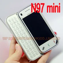 Nokia N97 мини мобильный телефон разблокированный 3g WIfi gps 8 ГБ хранения смартфон с Symbian белый и один год гарантии