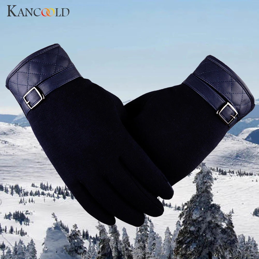 Мужские перчатки kancoold теплые зимние мотоциклетные для катания на лыжах и