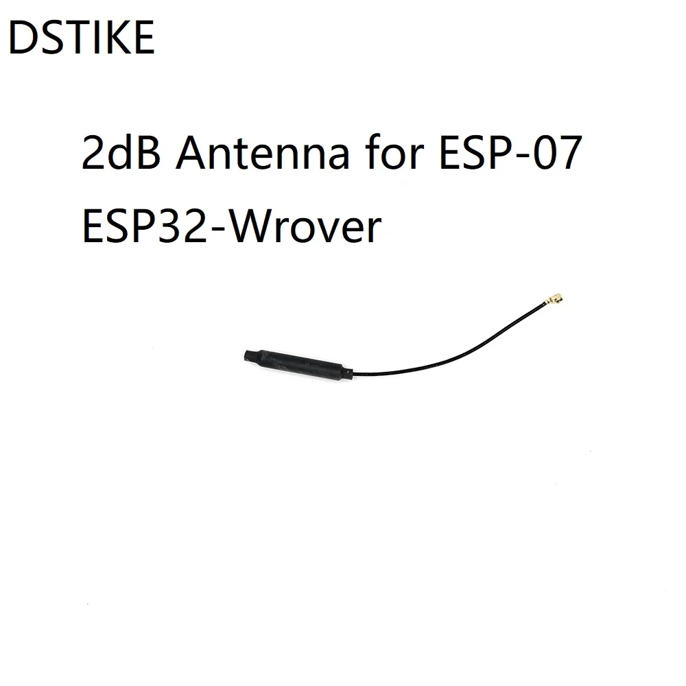 

DSTIKE IPEX 2dBi wire Antenna for ESP-07/ESP32-Wrover