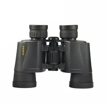 Compact Binocular Telescope 8x40 Black HD lll Night Vision Wide Angle Binoculars Portable Outdoor Camping Hunting Telescopes original military binoculars 12x40 hd telescope portable long range wide angle binocular for hunting powerful lll night vision