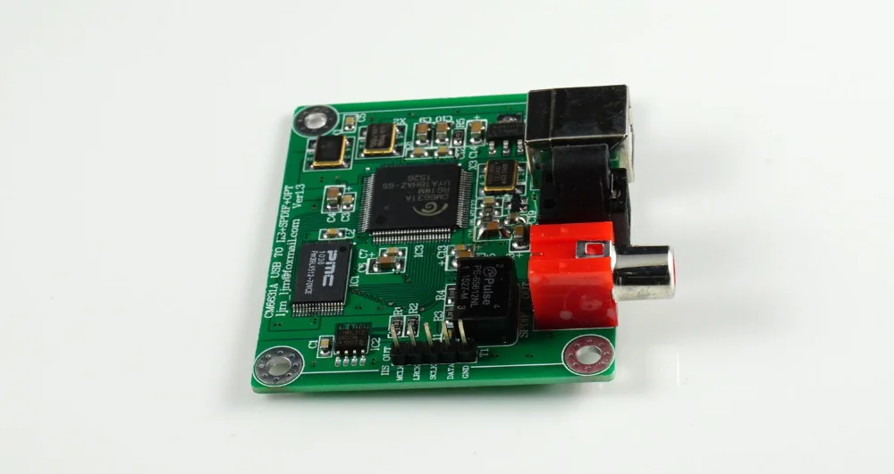 TZT CM6631A 24 бит/192 кГц USB для коаксиального и оптического волокна SPDIF I2S от LJM новая