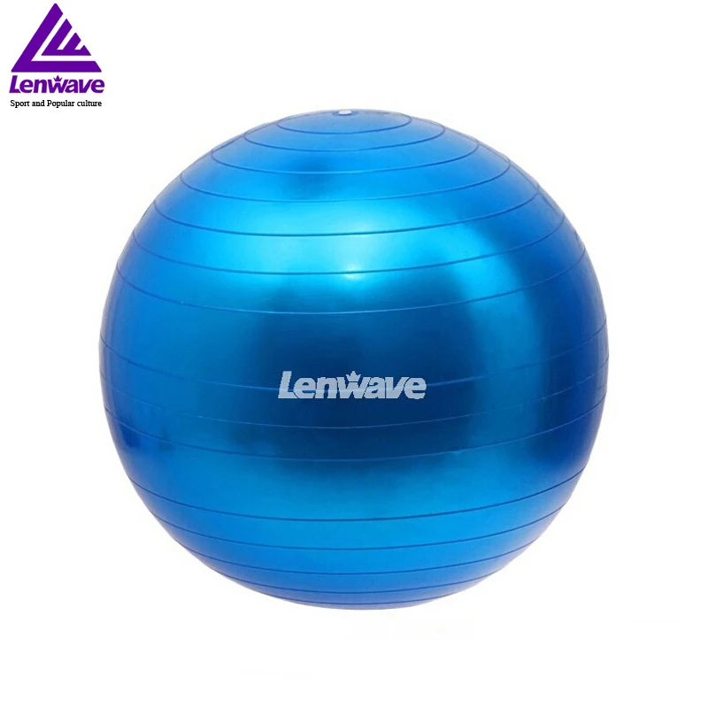 Blue Purple Yellow Pink 55cm Yoga Ball Exercise Equilibre Pilates Women Fitness Ball Lenwave