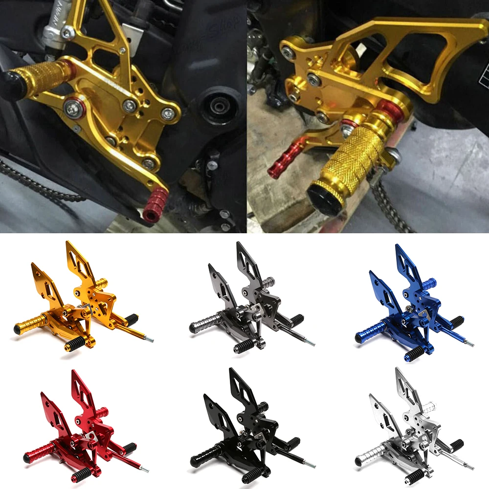 SMOK для Yamaha YZF R3 R25 2014 2016 аксессуары мотоциклов CNC Алюминиевые Регулируемые задние