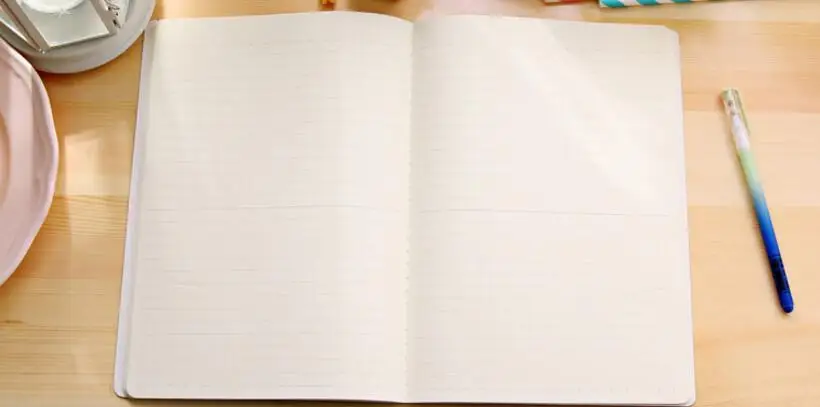 1 шт./лот, записная книжка в Корейском стиле, натуральная, переносная, записная книжка, 30 листов, бумага, сшитый переплет записная книжка, канцелярские принадлежности 7023