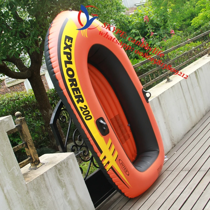 Intex Explorer 200 пвх лодка 2 местная дешевая цена надувная бассейн плот с французскими