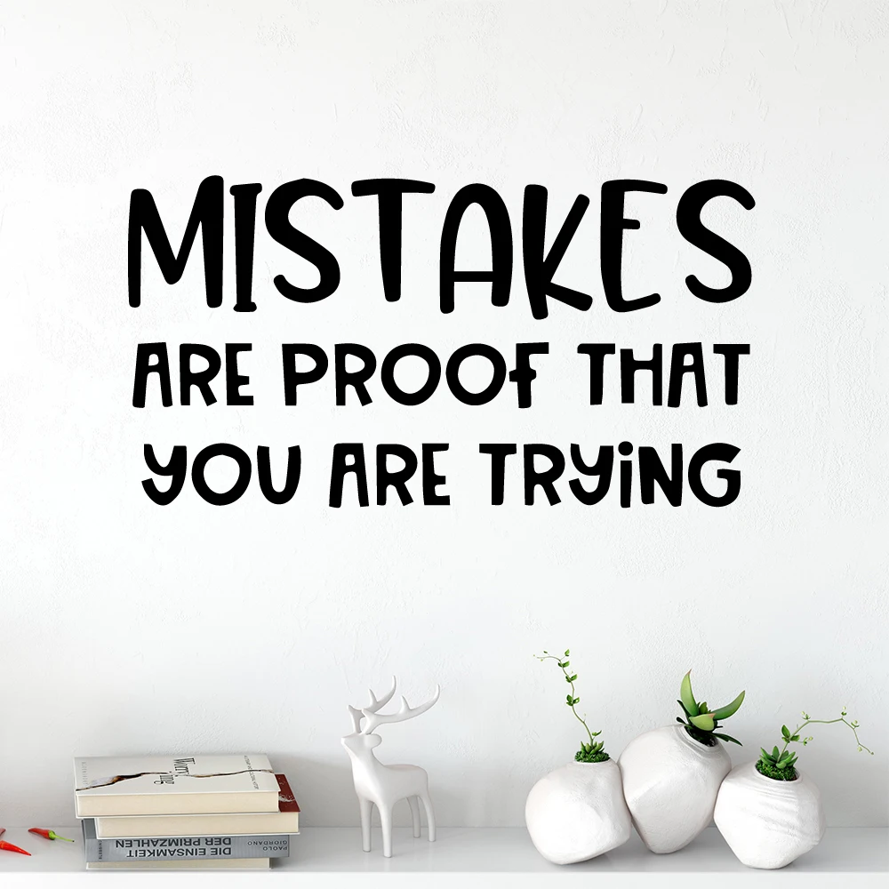 

Romantic Mistake Home Decor Vinyl Wall Stickers For Kids Room Decoration Waterproof Wall Art Decal